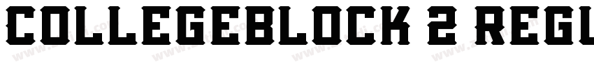 Collegeblock 2 Regul字体转换